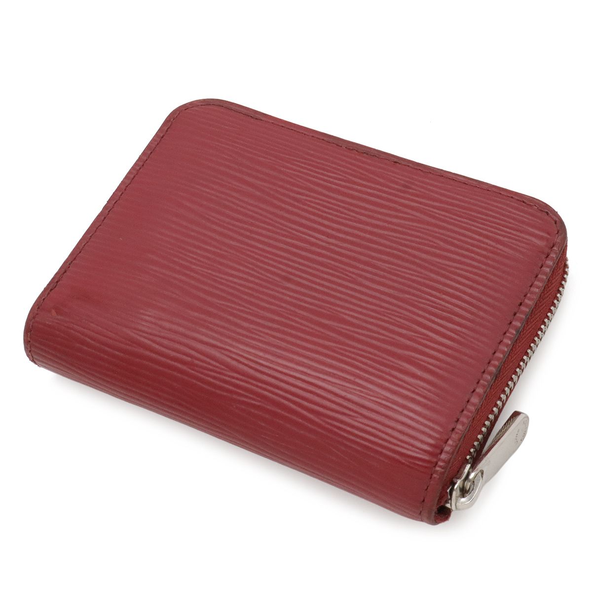 Louis Vuitton Epi Zippy Coin Case Leather Purse Fuchsia Silver — view 2