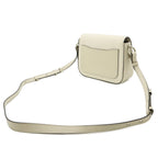 Prada Identity Logo Pochette Shoulder Bag 2-Way Clutch Saffiano Leather Ivory — view 2