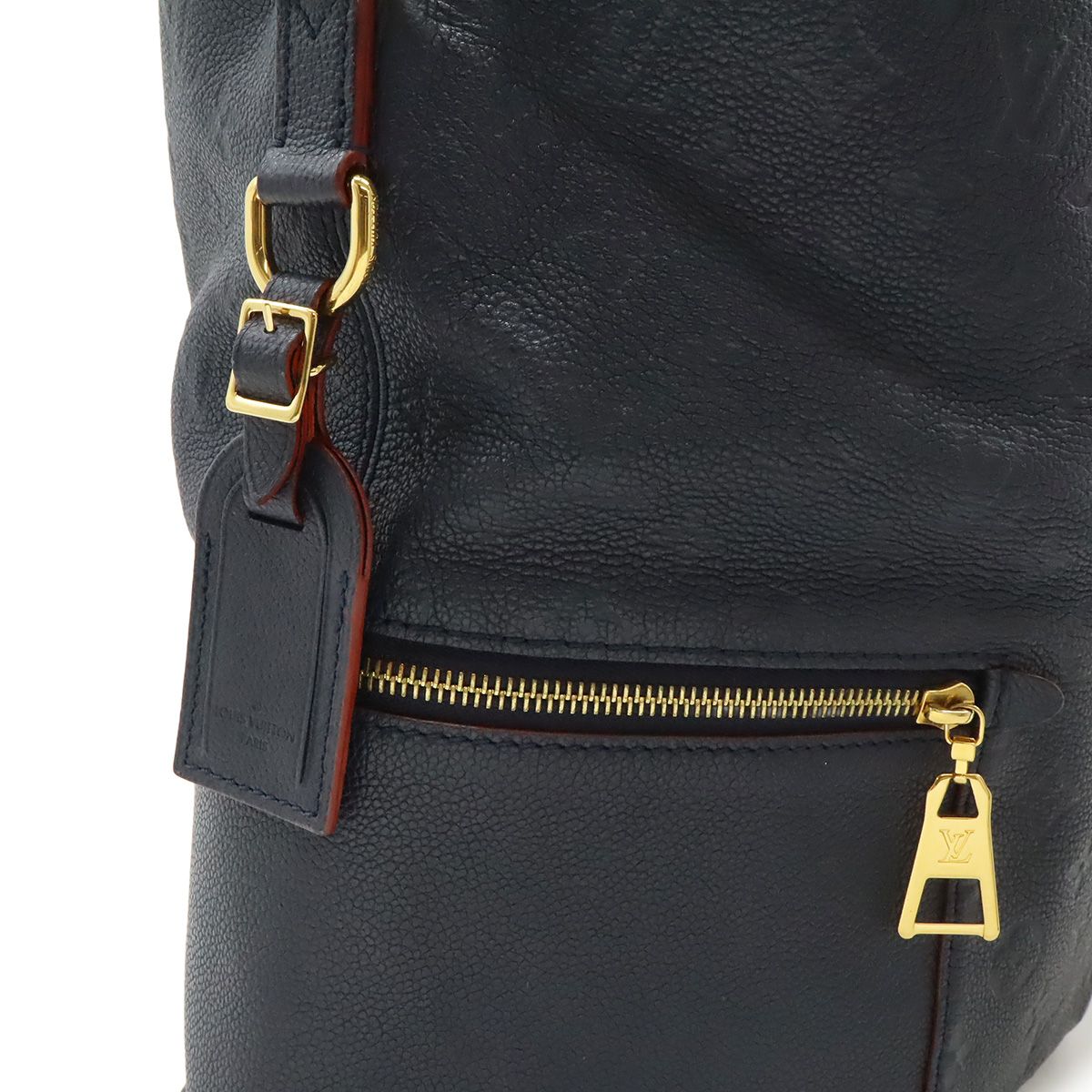 Louis Vuitton Monogram Empreinte Merri Shoulder Bag Marine Rouge — view 9