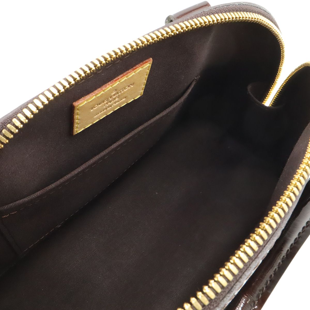 Louis Vuitton Monogram Vernis Ray Alma BB 2-Way Shoulder Bag Amaranth Valentine' — view 7