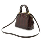 Louis Vuitton Monogram Vernis Ray Alma BB 2-Way Shoulder Bag Amaranth Valentine' — view 2
