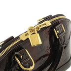 Louis Vuitton Monogram Vernis Ray Alma BB 2-Way Shoulder Bag Amaranth Valentine' — view 6