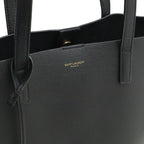 Saint Laurent Paris East West Shopping Tote Leather Black Pouch Out of Stock — view 8