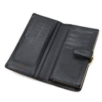 Louis Vuitton Epi Continental Viennois Kiss Lock Wallet Leather Noir Black Gold — view 4