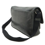 Saint Laurent Paris YSL Niki Shoulder Bag Gray Leather Black — view 2