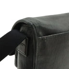 Saint Laurent Paris YSL Niki Shoulder Bag Gray Leather Black — view 4