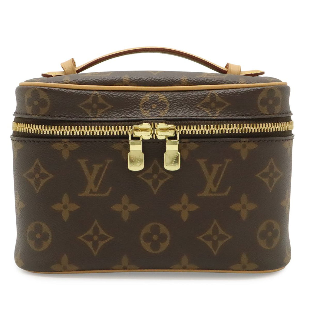 Louis Vuitton Monogram Nice Mini Cosmetic Pouch Makeup Case Travel Multi
