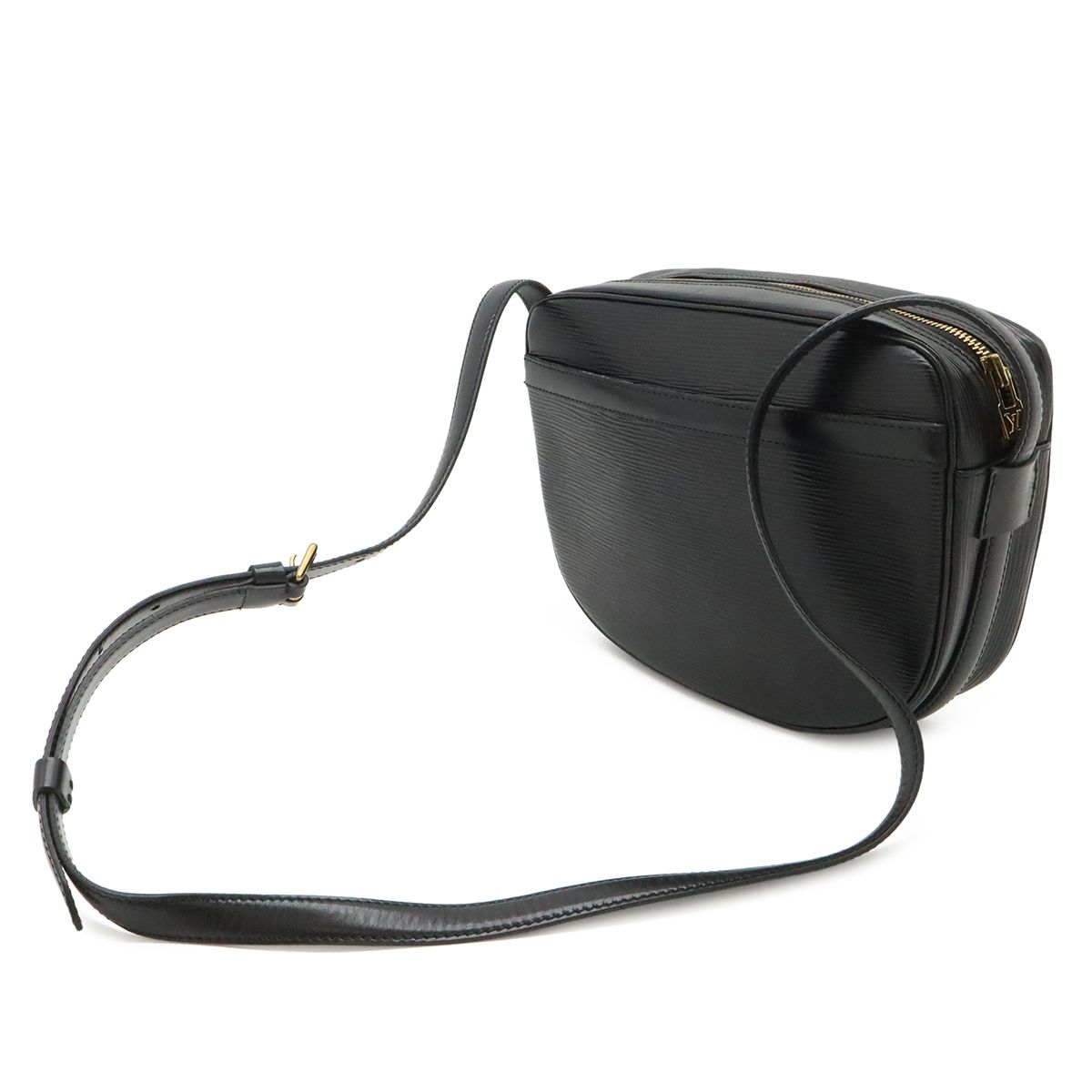 Louis Vuitton Epi Jeune Fille Shoulder Bag Clutch Leather Black Gold — view 2