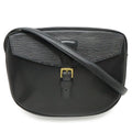 Louis Vuitton Epi Jeune Fille Shoulder Bag Clutch Leather Black Gold