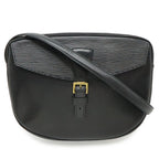 Louis Vuitton Epi Jeune Fille Shoulder Bag Clutch Leather Black Gold