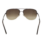 Louis Vuitton Soco Admire Sunglasses Teardrop Double Bridge Brown Gradient — view 3