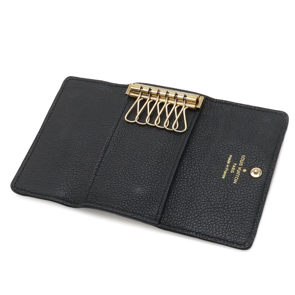 Louis Vuitton Monogram Empreinte Multicles 6 Key Case Leather Noir Black Gold — view 5