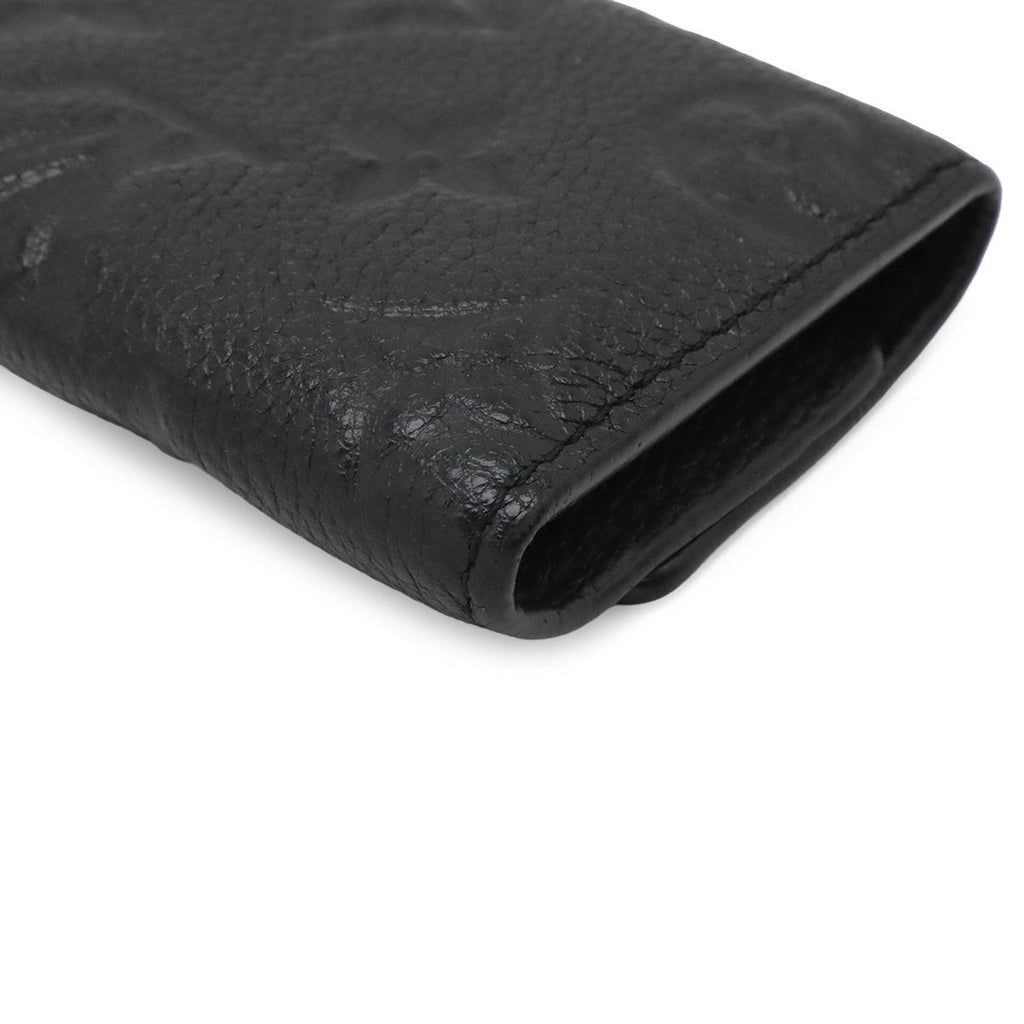 Louis Vuitton Monogram Empreinte Multicles 6 Key Case Leather Noir Black Gold — view 3
