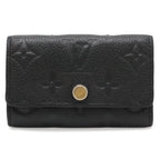 Louis Vuitton Monogram Empreinte Multicles 6 Key Case Leather Noir Black Gold