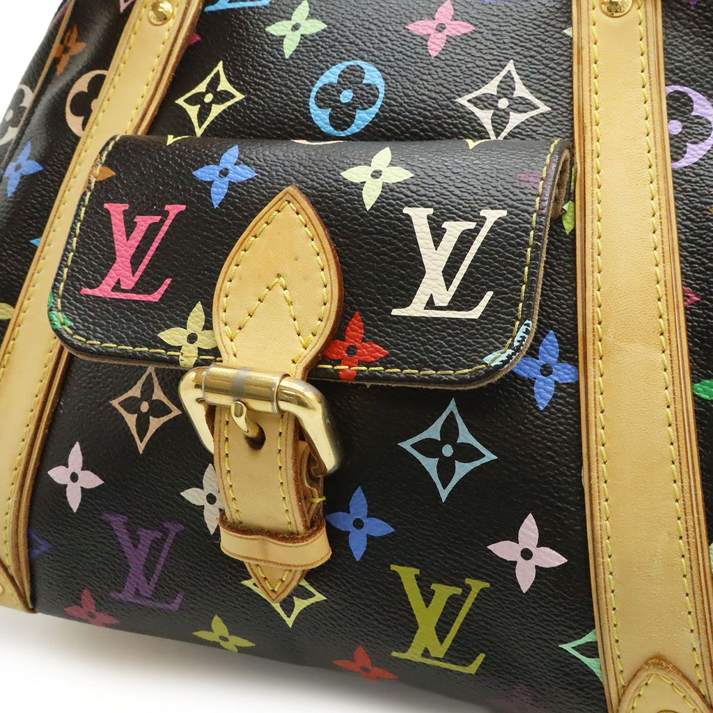 Louis Vuitton Monogram Multicolor Priscilla Mini Bag Noir Black — view 8