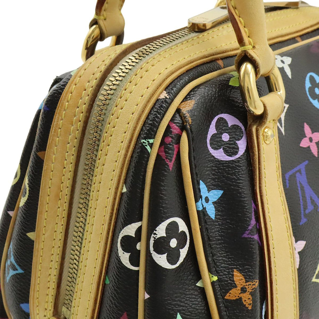 Louis Vuitton Monogram Multicolor Priscilla Mini Bag Noir Black — view 7