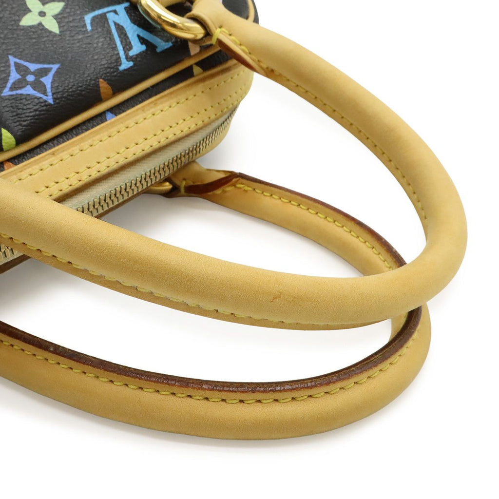Louis Vuitton Monogram Multicolor Priscilla Mini Bag Noir Black — view 4