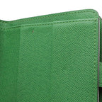 Louis Vuitton Monogram Perforated Compact Zip Bifold Wallet Vert Green — view 8