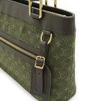 Louis Vuitton Monogram Mini Lucie PM Tote Shoulder Bag Canvas Khaki Green — view 8