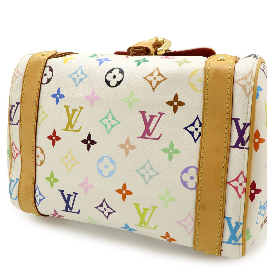 Louis Vuitton Monogram Multicolor Priscilla Mini Bag Blanc White — view 9