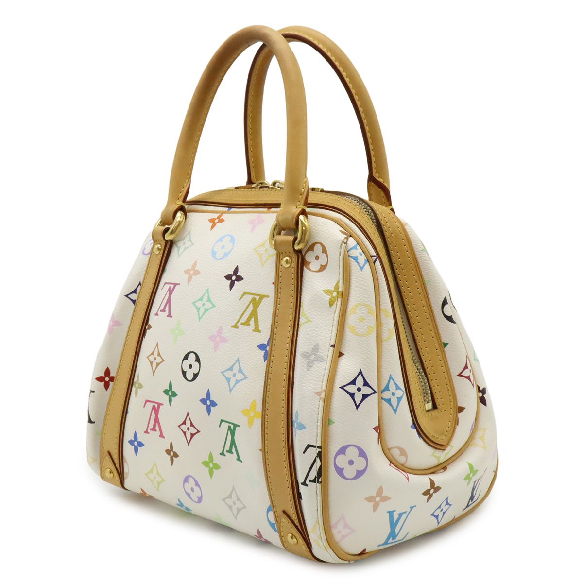 Louis Vuitton Monogram Multicolor Priscilla Mini Bag Blanc White — view 2