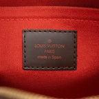 Louis Vuitton Damier Riviera Mini Boston Bag Ebene Brown Leather — view 5