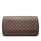 Louis Vuitton Damier Riviera Mini Boston Bag Ebene Brown Leather — view 3