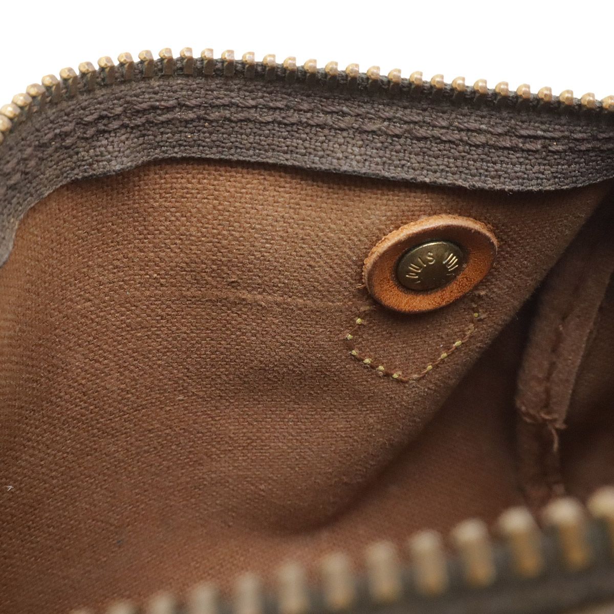 Louis Vuitton Monogram Mini Speedy Mini Bag Pouch Case — view 8