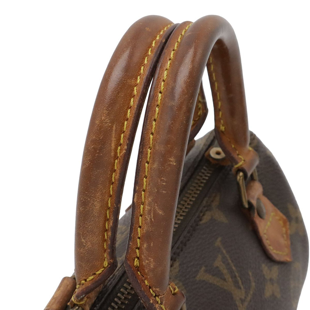 Louis Vuitton Monogram Mini Speedy Mini Bag Pouch Case — view 5