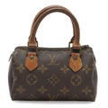 Louis Vuitton Monogram Mini Speedy Mini Bag Pouch Case