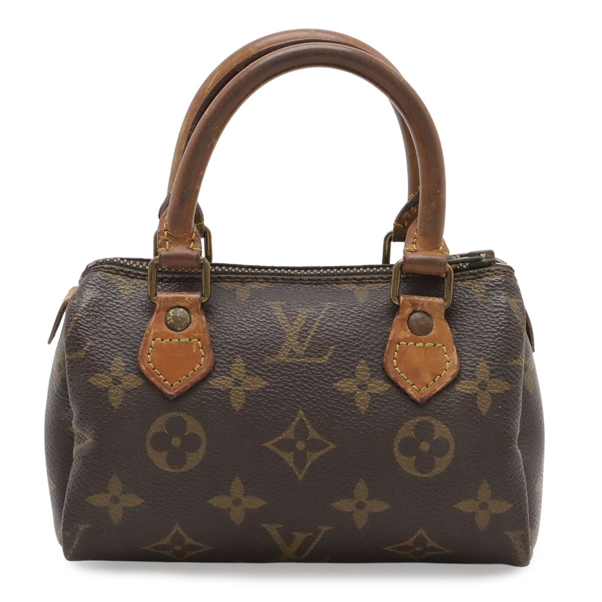 Louis Vuitton Monogram Mini Speedy Mini Bag Pouch Case