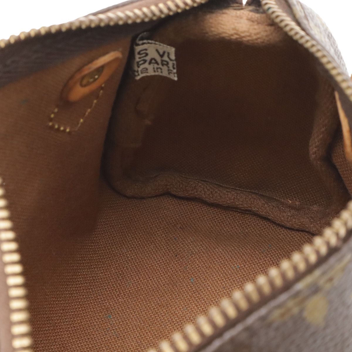 Louis Vuitton Monogram Mini Speedy Mini Bag Pouch Case 2-Way Pochette — view 7