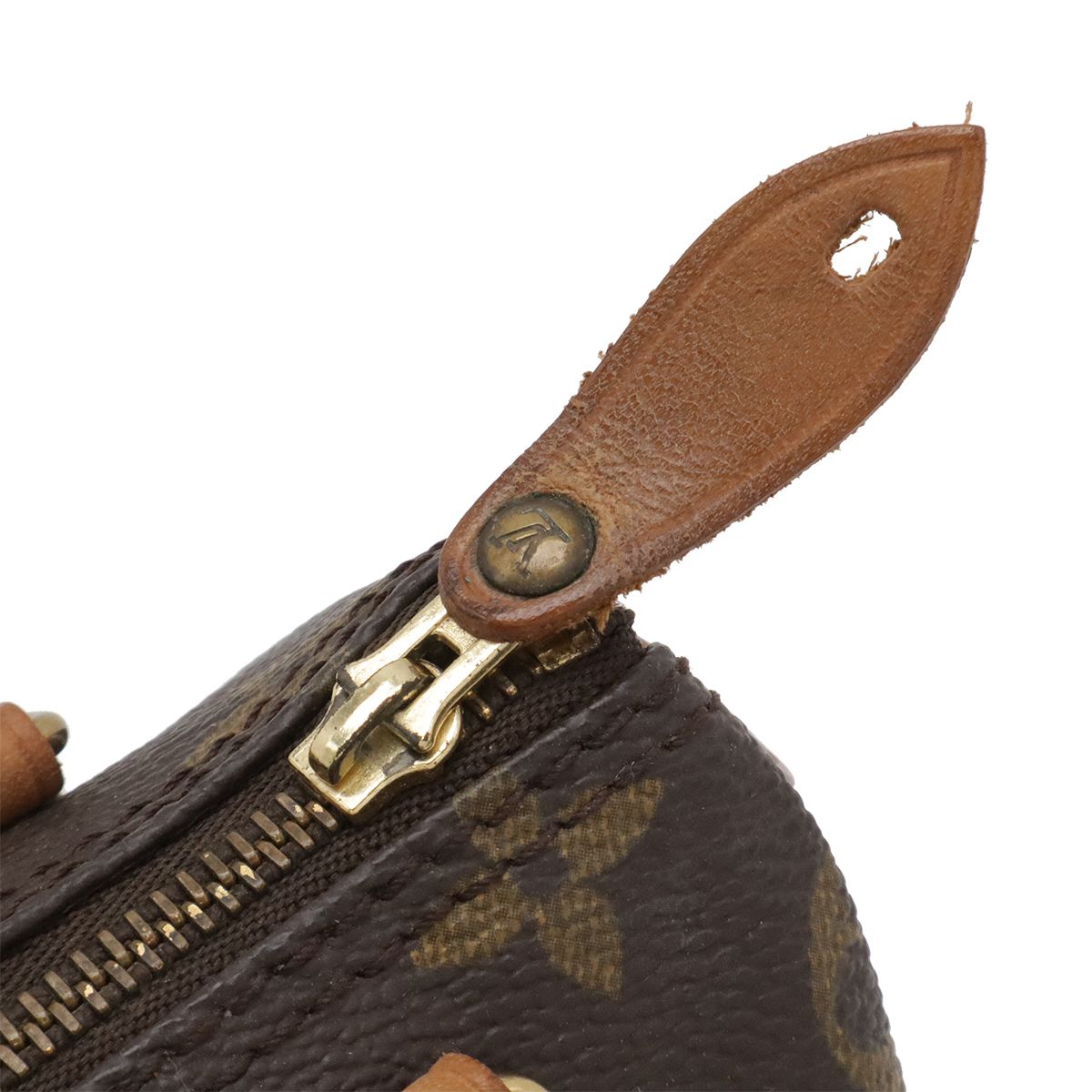 Louis Vuitton Monogram Mini Speedy Mini Bag Pouch Case — view 4