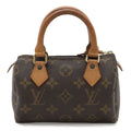 Louis Vuitton Monogram Mini Speedy Mini Bag Pouch Case