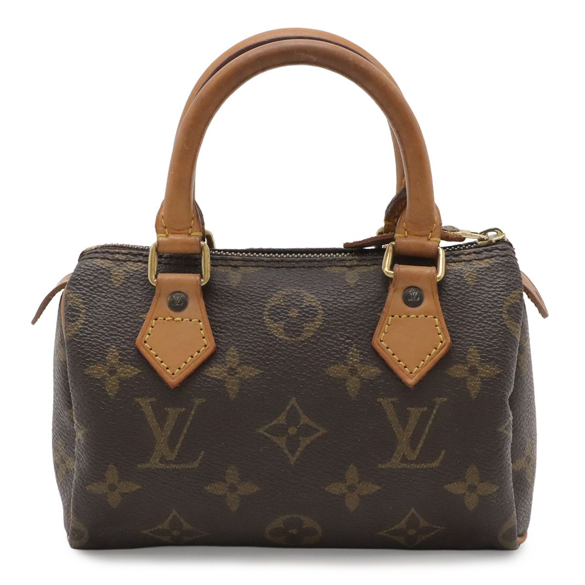 Louis Vuitton Monogram Mini Speedy Mini Bag Pouch Case
