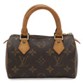 Louis Vuitton Monogram Mini Speedy Mini Bag Pouch Case