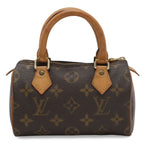 Louis Vuitton Monogram Mini Speedy Mini Bag Pouch Case