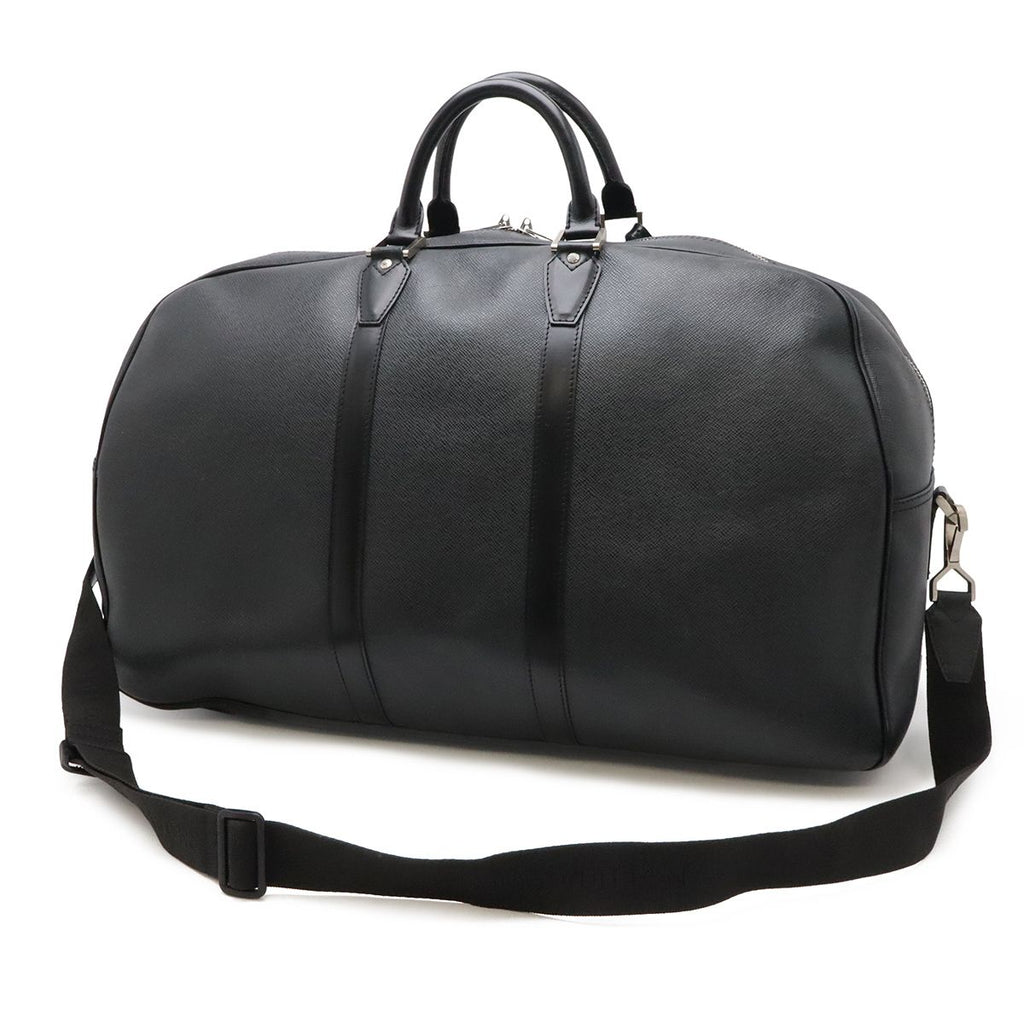 Louis Vuitton Taiga Kendall 55 Boston Bag 2-Way Purse Travel Ardoise Black — view 2