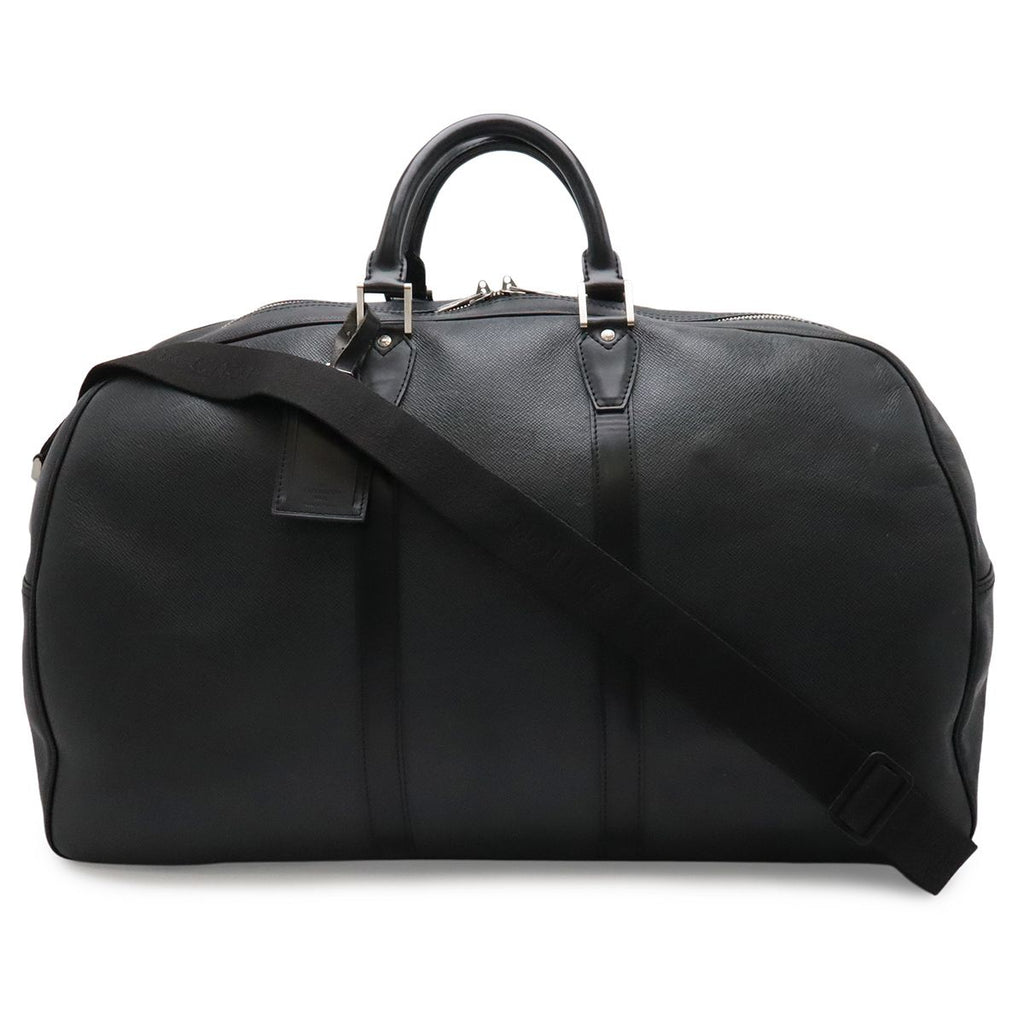 Louis Vuitton Taiga Kendall 55 Boston Bag 2-Way Purse Travel Ardoise Black