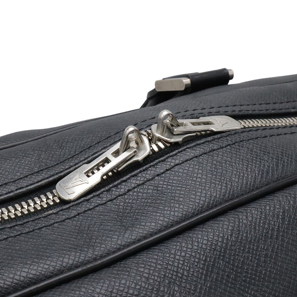 Louis Vuitton Taiga Kendall 55 Boston Bag 2-Way Purse Travel Ardoise Black — view 5