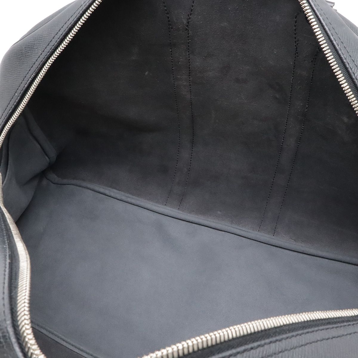 Louis Vuitton Taiga Kendall 55 Boston Bag 2-Way Purse Travel Ardoise Black — view 8