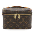 Louis Vuitton Monogram Nice Mini Cosmetic Pouch Makeup Case Travel Multi