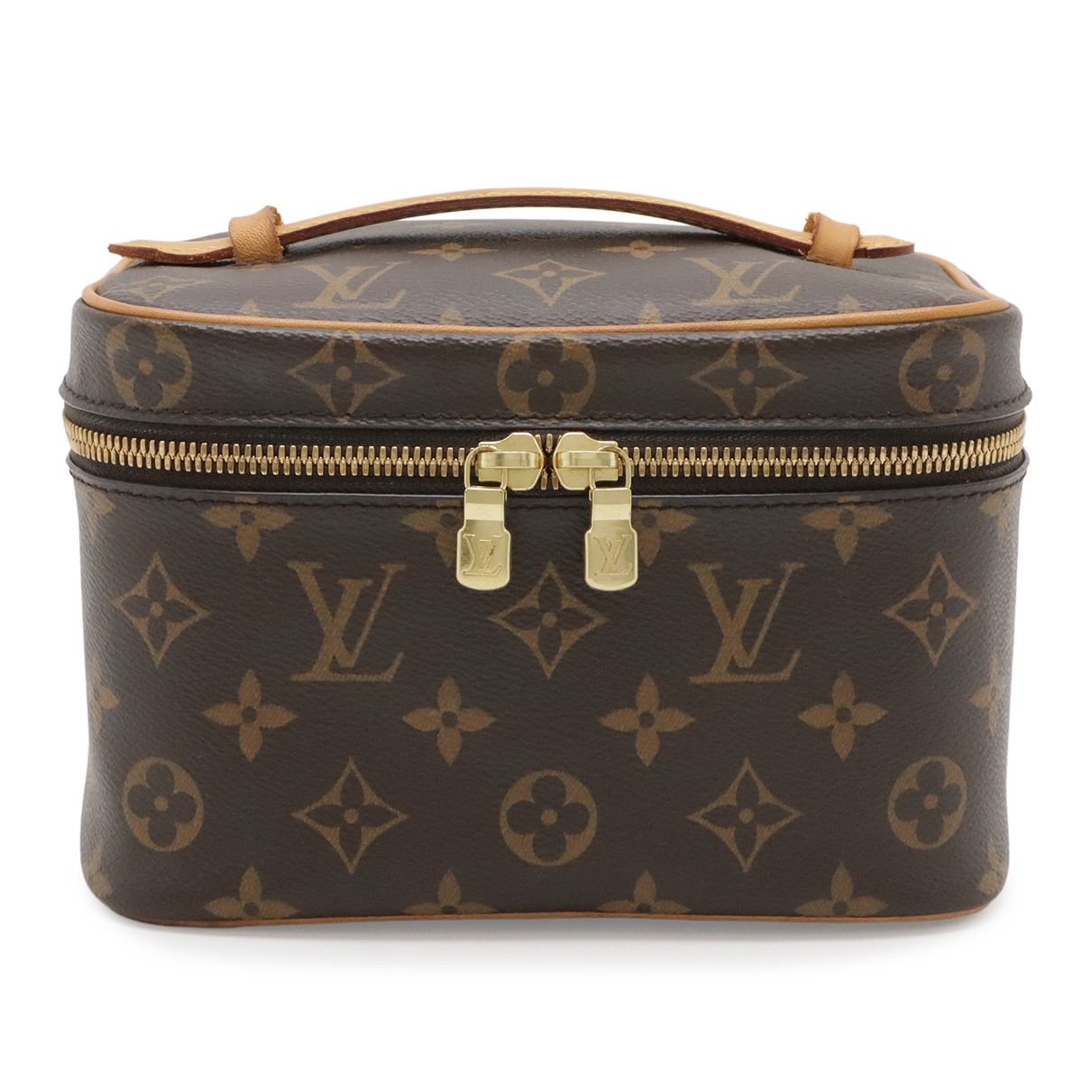 Louis Vuitton Monogram Nice Mini Cosmetic Pouch Makeup Case Travel Multi