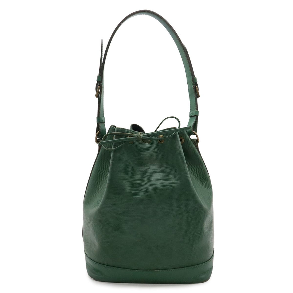 Louis Vuitton Epi Noe Shoulder Bag Drawstring Style Borneo Green
