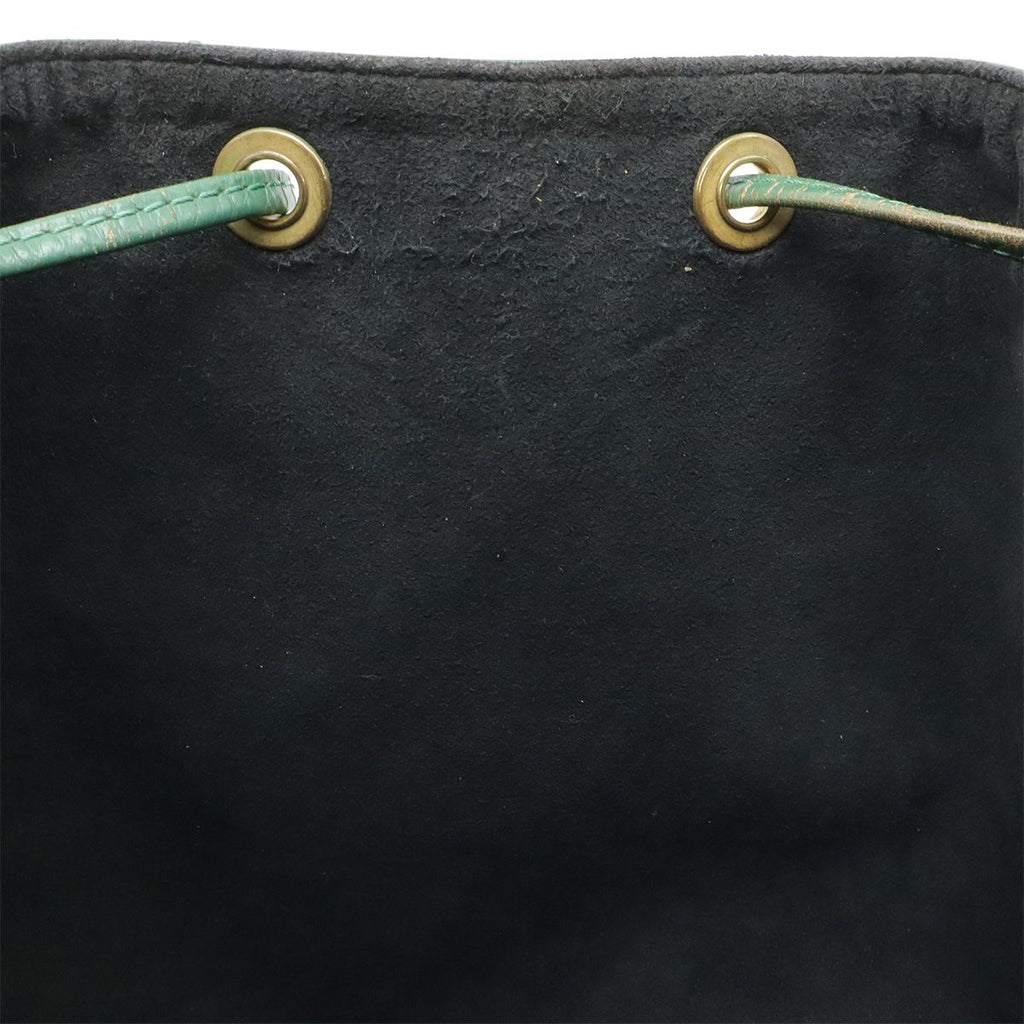 Louis Vuitton Epi Noe Shoulder Bag Drawstring Style Borneo Green — view 7