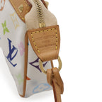 Louis Vuitton Monogram Multicolor Pochette Pouch Party Blanc White — view 5