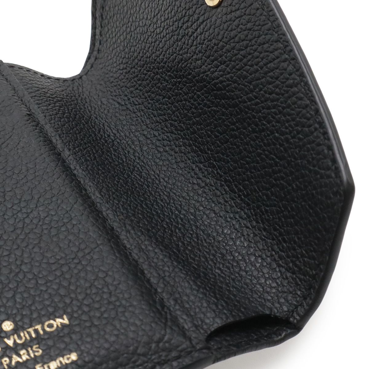 Louis Vuitton Monogram Empreinte Victorieuse Trifold Wallet Bicolor Black Beige — view 6