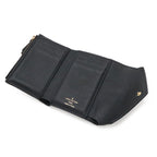 Louis Vuitton Monogram Empreinte Victorieuse Trifold Wallet Bicolor Black Beige — view 5