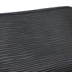 Louis Vuitton Epi Zippy Coin Case Leather Purse Noir Black Silver — view 4