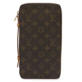 Louis Vuitton Monogram Organizer de Voyage Travel Case Passport Second